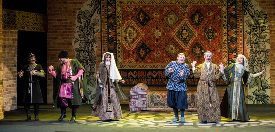 Пример оформления театральных декораций от Арт Паула